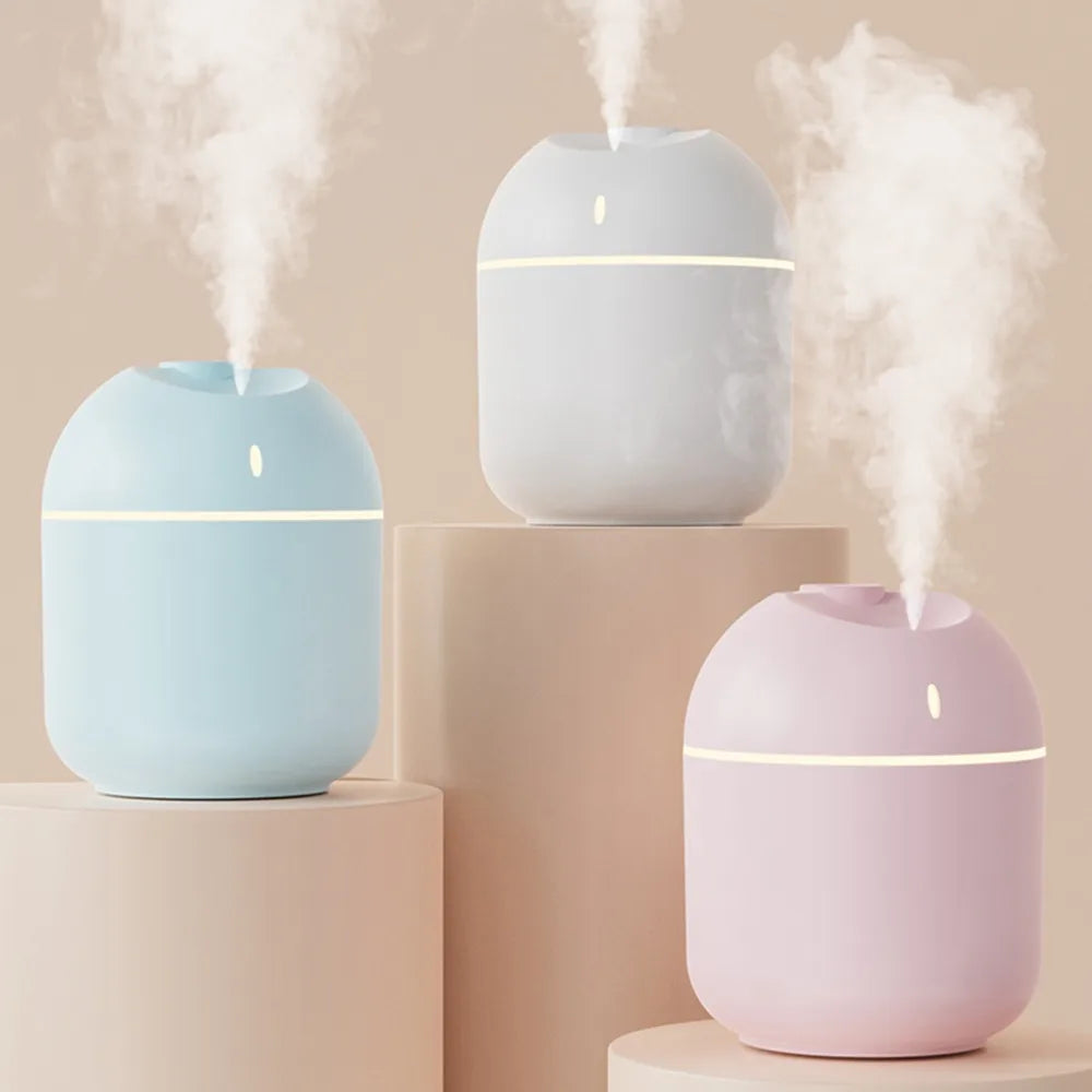 Mini Aroma Humidifier & LED Night Light