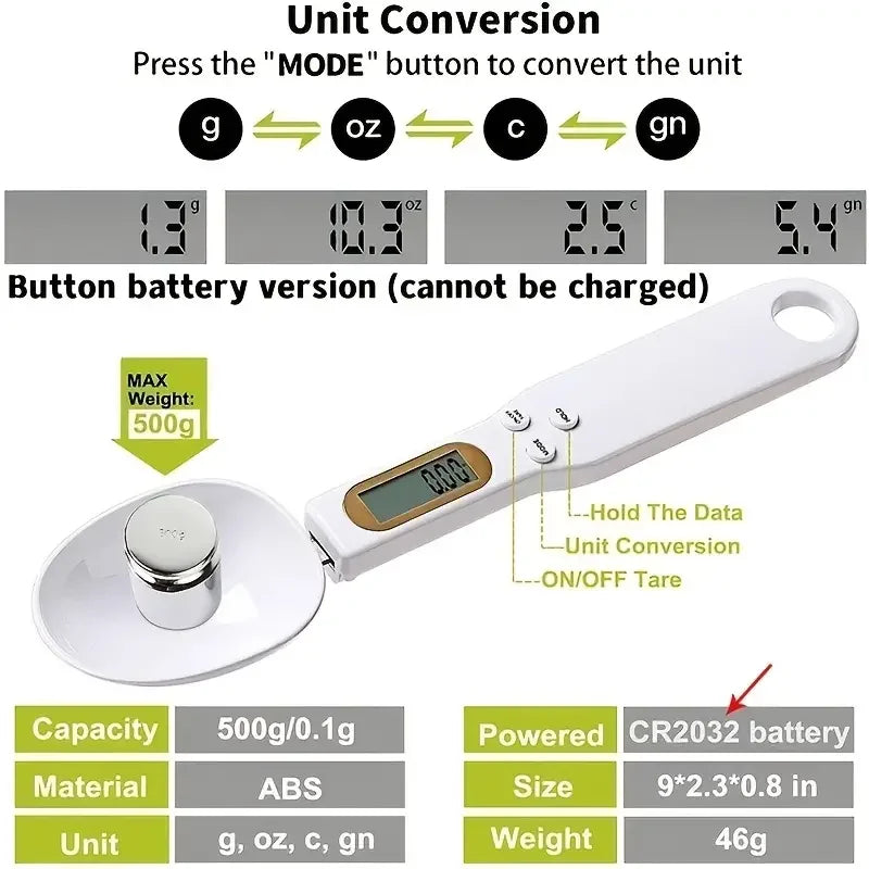 Digital Measuring Spoon (LCD Display)