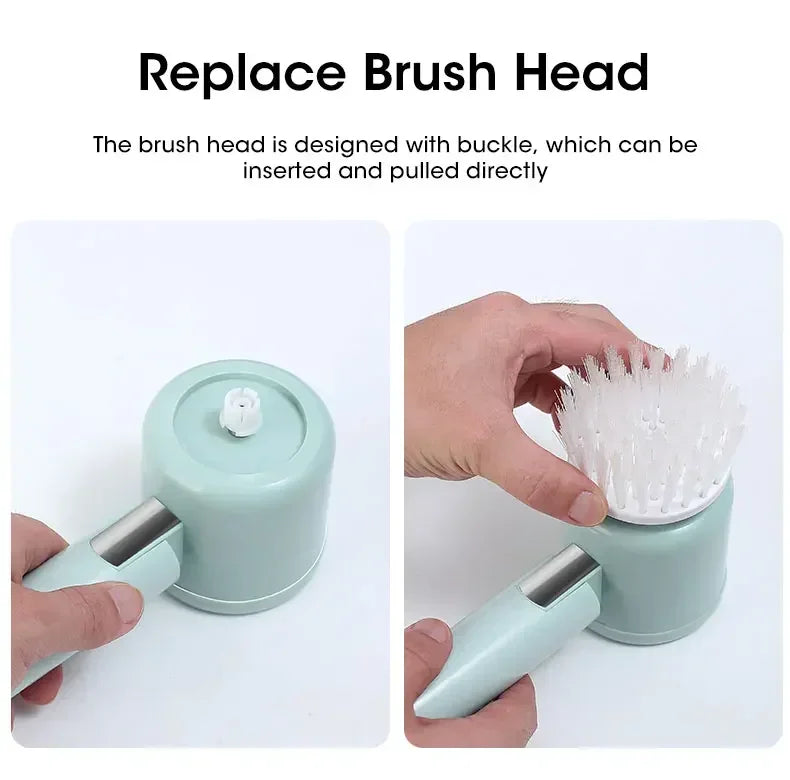 Cordless Electric Spin Scrubber (5-in-one Cleaning Brush)